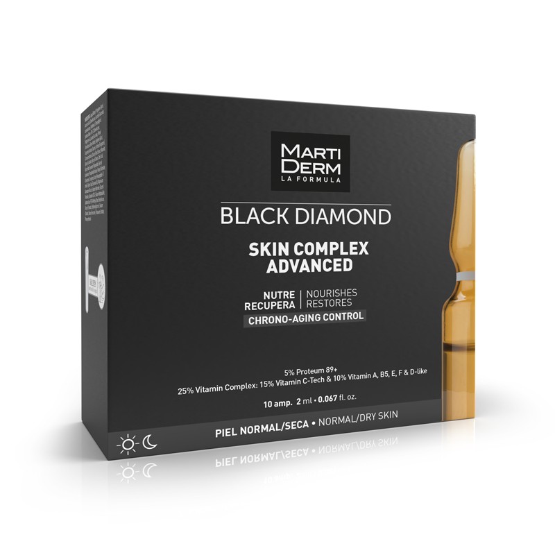 MARTIDERM Ampollas Black Diamond Skin Complex Advanced x10 Ampollas