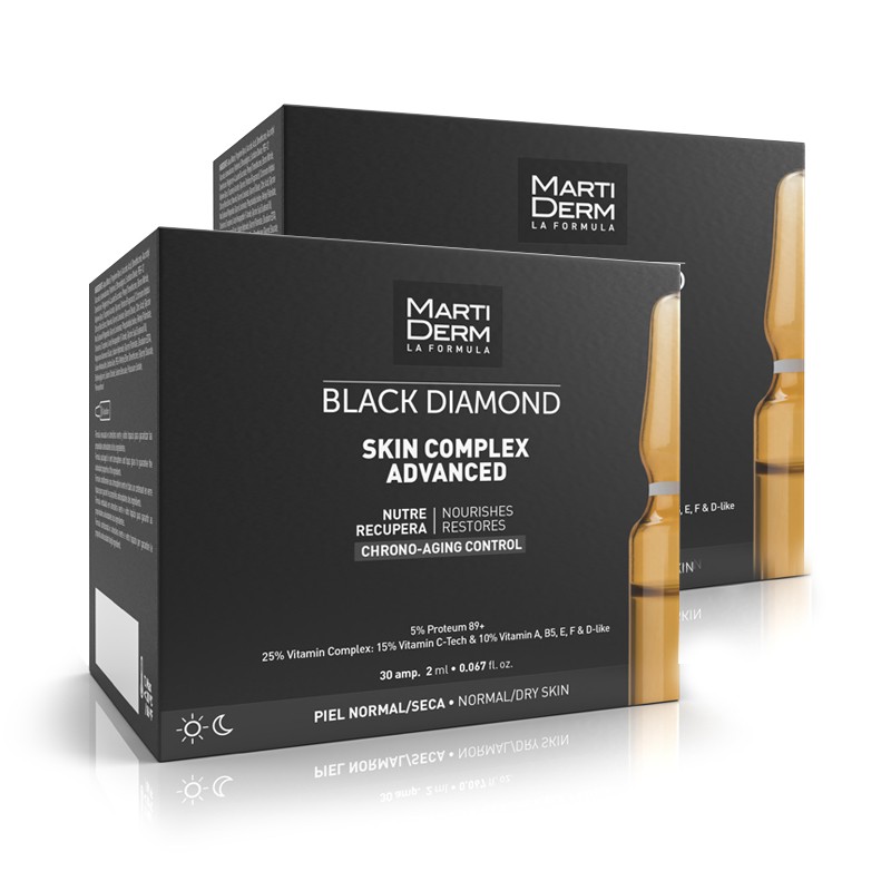 MARTIDERM Ampullen Black Diamond Skin Complex Advanced DUPLO 2x30 Ampullen