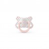 SUAVINEX Fusion Pacifier Anatomical Silicone Teat 2-4 Months (Pink Waves)