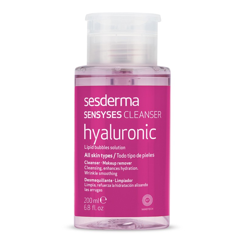 SESDERMA Sensyses Cleanser Démaquillant Nettoyant Hyaluronique 200 ml