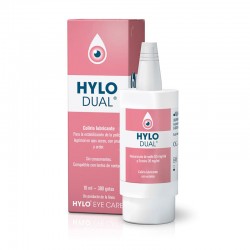 HYLO-DUAL Lubricating Eye Drops 10ml
