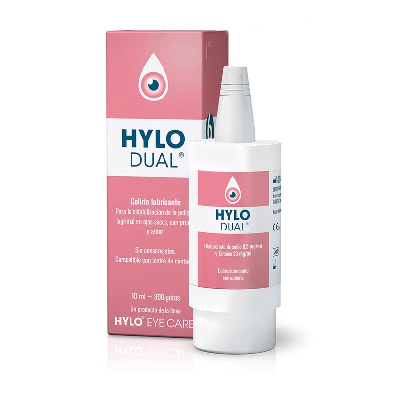 HYLO-DUAL Befeuchtende Augentropfen 10ml
