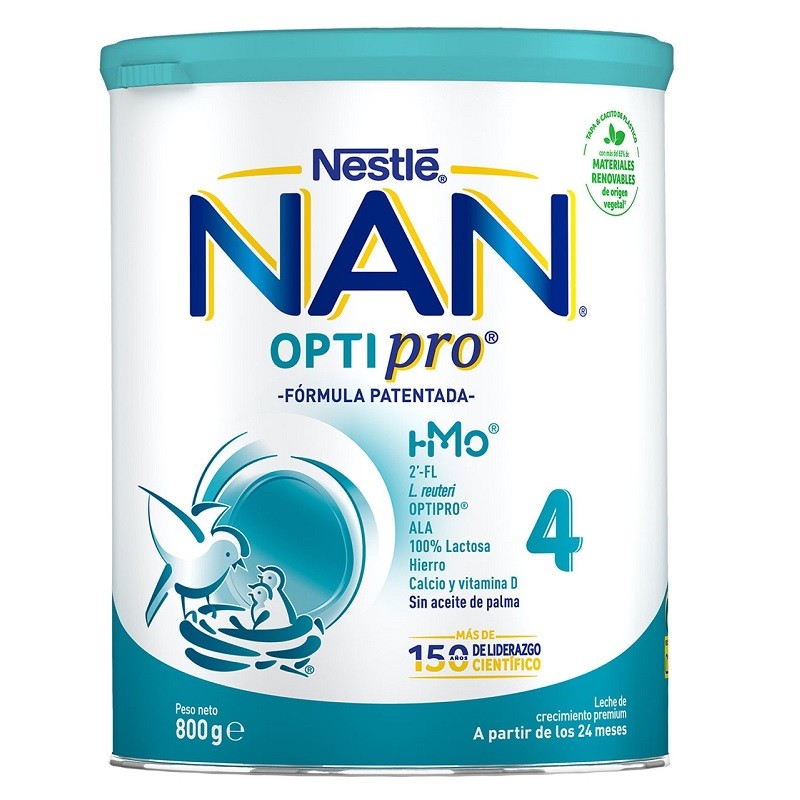Leite de crescimento NAN OPTIPRO 4 para bebês 800g