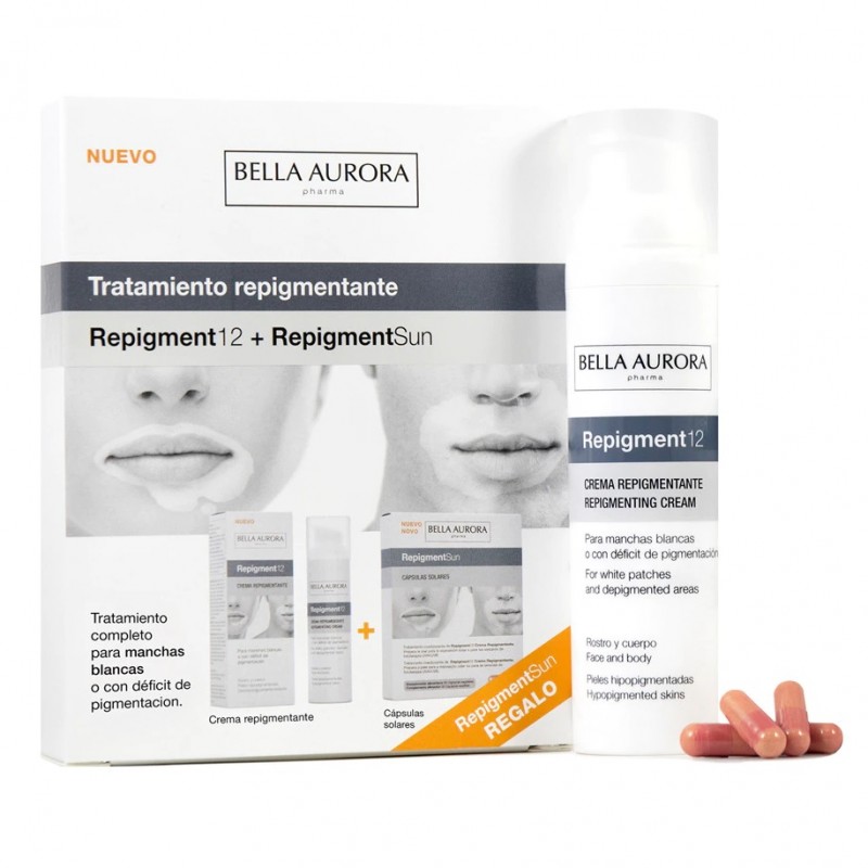 BELLA AURORA Pack Repigment 12 Crème + Repigment Solaire Gélules CADEAU