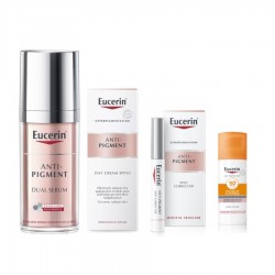 EUCERIN Pack Anti-Pigment Serum + Day Cream + Corrector Stick + FREE Sunscreen (40% DISCOUNT)