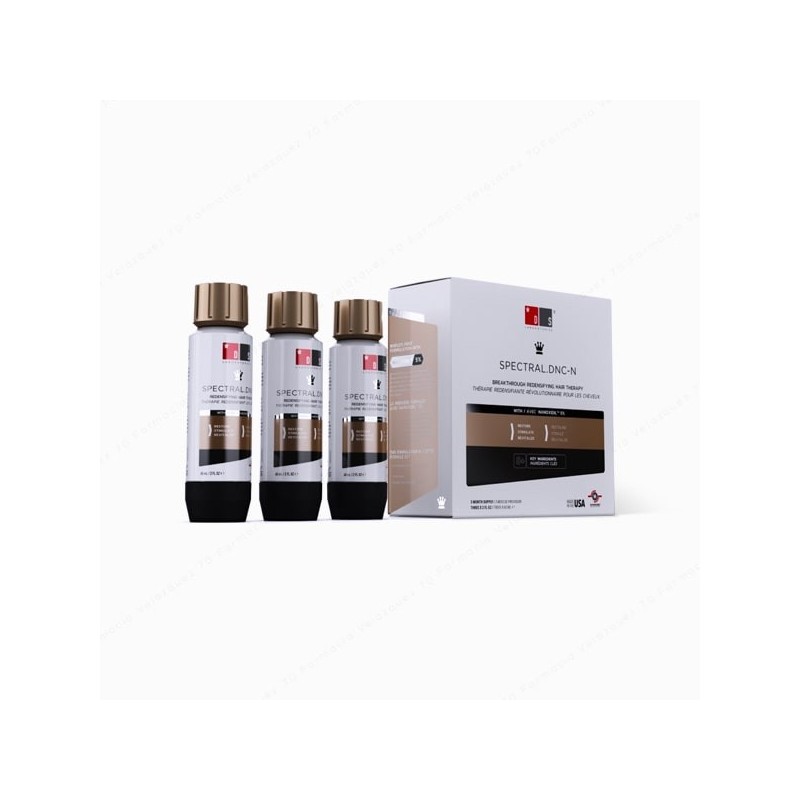 Spectral DNC-N Dreifache Anti-Haarausfall-Behandlungspackung 3x60ml