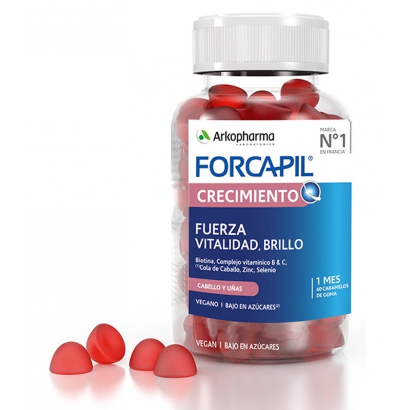 FORCAPIL Growth 60 balas de goma FORCAPIL Growth 60 balas de goma