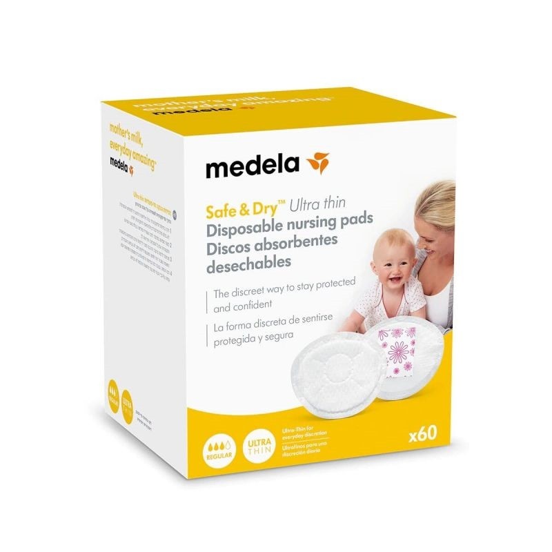 MEDELA Discos Absorbentes Desechables Safe&Dry Ultra thin 60 Uds