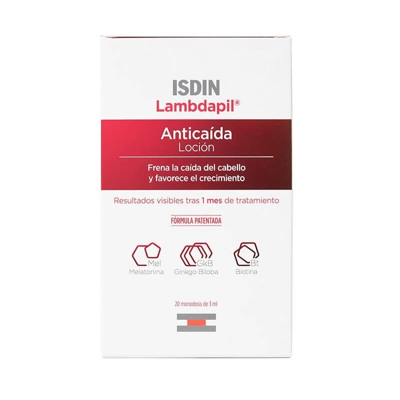 ▷ISDIN LAMBDAPIL Anti-Haarausfall-Lotion 20 Einzeldosen【VERSAND in 24H*】