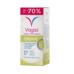 VAGISIL Higiene Íntima Diaria Sensitive DUPLO 2x250ml