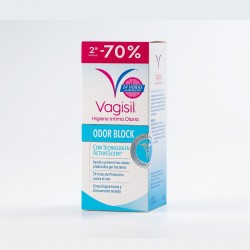 VAGISIL Gel Higiene Íntima Odor Block DUPLO 2x250ml