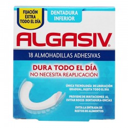 ALGASIV Lower Pad for False Dentures 18 units
