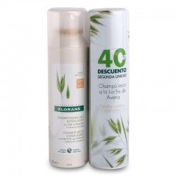 KLORANE Trockenshampoo mit Hafermilch für braunes Haar 2x150ML