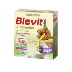 BLEVIT Plus Duplo 8 Cereales y Frutas 600gr