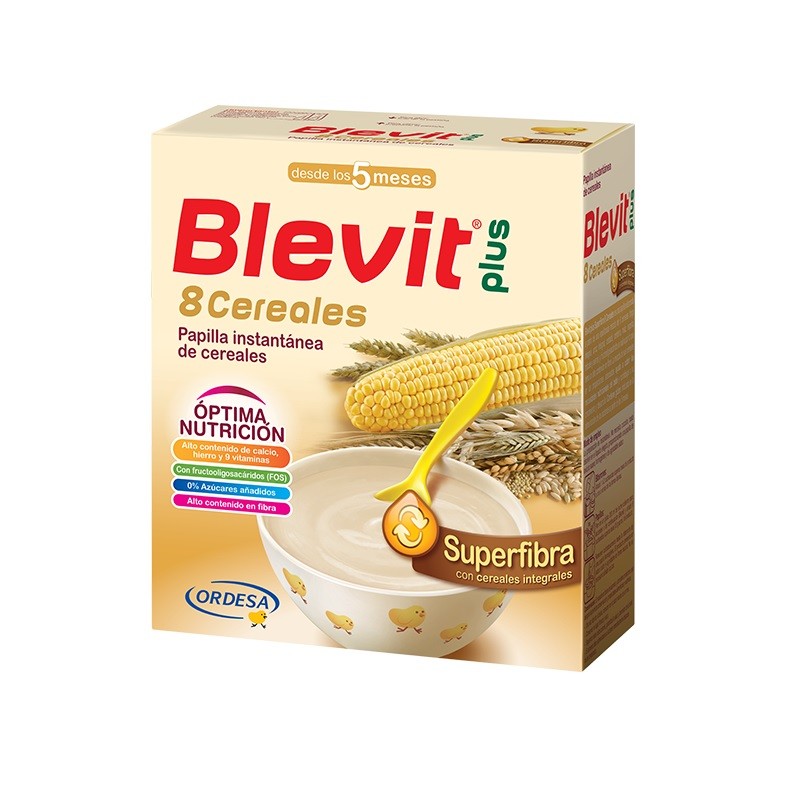 BLEVIT Bouillie Superfibre 8 Céréales 600g