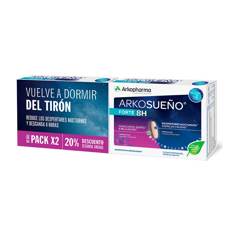 ARKOSUEÑO Forte 8h DUPLO 2x30 Doppelschichttabletten ARKOSUEÑO Forte 8h DUPLO 2x30 Doppelschichttabletten
