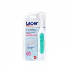 LACER Efficare Rechargeable Electric Toothbrush Green