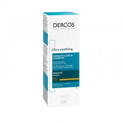 VICHY Dercos Shampoing Ultra-Apaisant Cheveux Secs 200 ml