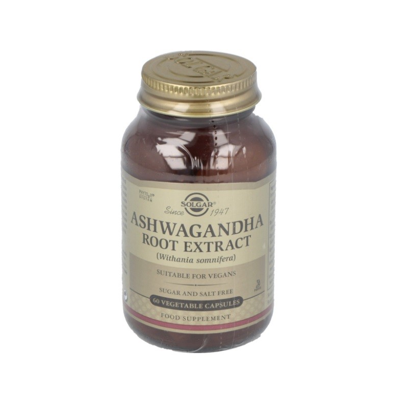 SOLGAR Ashwagandha 60 Gemüsekapseln
