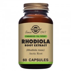 SOLGAR Rhodiola (Raiz de Rhodiola) 60 cápsulas vegetais