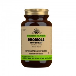 SOLGAR Rhodiola (Racine de Rhodiola) 60 gélules végétales