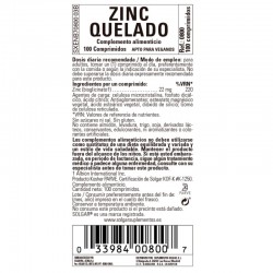 SOLGAR Chelatisiertes Zink 100 Tabletten