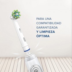 Remplacement de la brosse à dents électrique ORAL-B CrossAction avec CleanMaximiser 9 têtes
