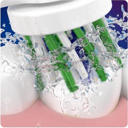 Remplacement de la brosse à dents électrique ORAL-B CrossAction avec CleanMaximiser 9 têtes