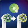 Remplacement de la brosse à dents électrique ORAL-B CrossAction avec CleanMaximiser 9 têtes