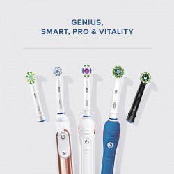 ORAL-B CrossAction Electric Toothbrush Replacement with CleanMaximiser 9 Heads