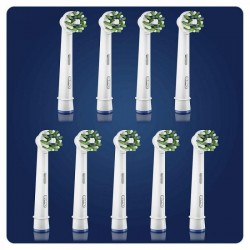 Remplacement de la brosse à dents électrique ORAL-B CrossAction avec CleanMaximiser 9 têtes