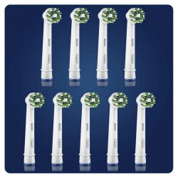 ORAL-B CrossAction Electric Toothbrush Replacement with CleanMaximiser 9 Heads