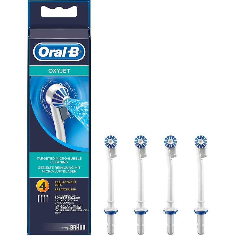 Parti di ricambio per irrigatore orale ORAL-B Oxyjet 4 teste