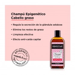 NUGGELA & SULÉ Shampoing Epigénétique pour Cheveux Gras 250 ml