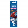 ORAL-B Kids Spiderman Electric Toothbrush Replacement Parts 4 Heads