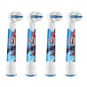 ORAL-B Kids Spiderman Electric Toothbrush Replacement Parts 4 Heads