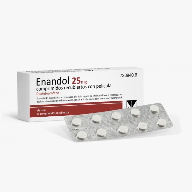 ENANDOL 25mg (10 überzogene Tabletten)