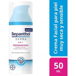 BEPANTHOL Derma Repairing Creme Facial Hidratante Diário 50ml