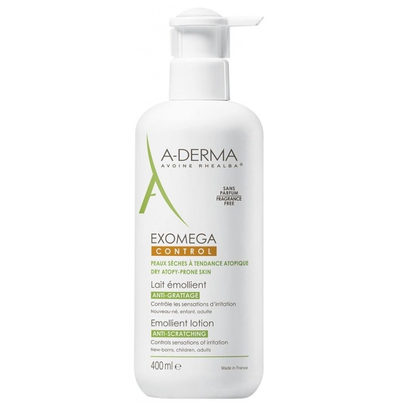 A-DERMA Exomega Control Erweichende Milch 400ml A-DERMA Exomega Control Erweichende Milch 400ml