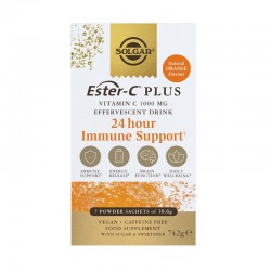 SOLGAR Ester-C Plus Vitamina C 1000mg Efervescente 7 sachês