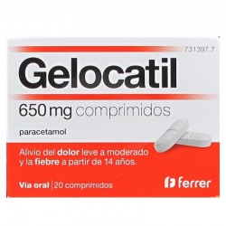 GELOCATIL 650mg 20 Comprimidos