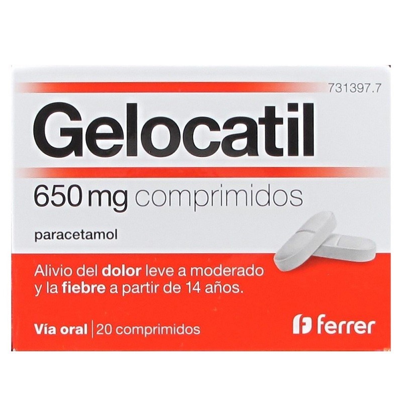 GELOCATIL 650mg 20 Tabletten
