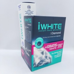 iWHITE Diamond Kit de Blanqueamiento Dental 10 moldes + Dentífrico Blanqueador Supremo 75 ml GRATIS