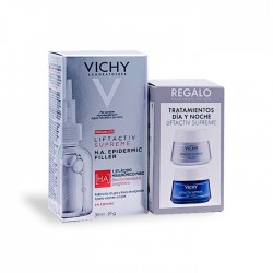 VICHY Liftactiv Supreme HA Epidermic Filler Serum 30ml + Regalo Tratamientos Dia y Noche