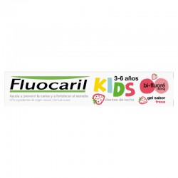 FLUOCARIL Kids Gel sabor Morango 3-6 anos 50ml