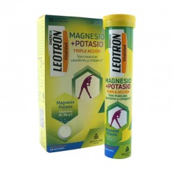 LEOTRON Magnesium+Kalium Dreifachwirkung 36 Brausetabletten