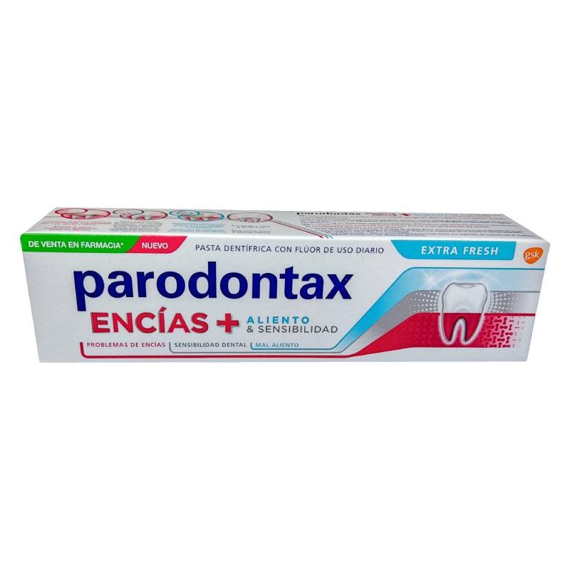PARODONTAX Zahnfleisch + Atem und Empfindlichkeit Extra Frische Zahnpasta 75ml PARODONTAX Zahnfleisch + Atem und Empfindlichkeit Extra Frische Zahnpasta 75ml