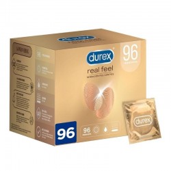 DUREX Preservativos Real Feel 96 unidades