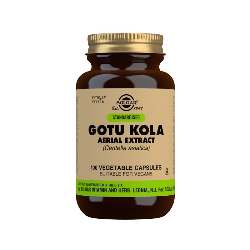 SOLGAR Gotu Kola 100 Gemüsekapseln