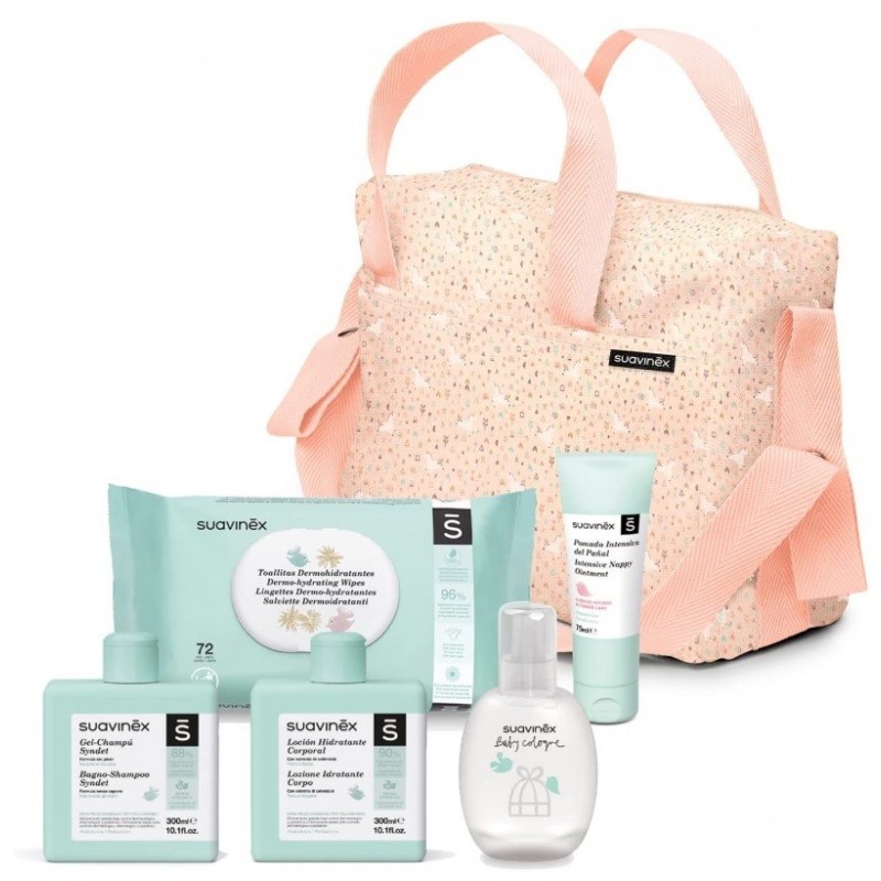 Bolsa de cosméticos para bebês SUAVINEX (rosa)